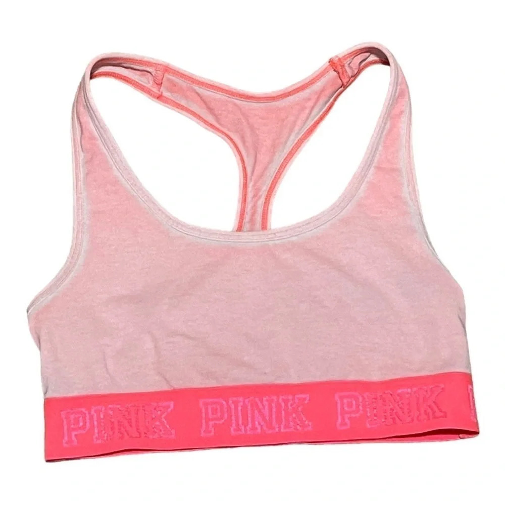 Victoria’s Secret Pink Bralette, Size XS, Very Good Condition. Neon Coral